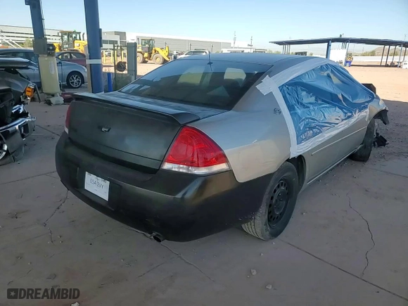 2006 Chevrolet Impala Police Pkg Unmarked Police Pkg 9C3 with VIN 2G1WS581469362435, listed as a Copart auction lot 80936714 with 148,307 mi miles and Salvage Title. Bid and sale history available at carsss.com. Image 10.