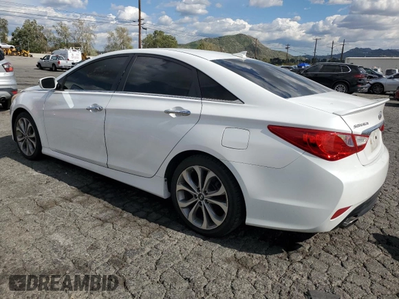 2014 Hyundai Sonata Limited with VIN 5NPEC4AB8EH844169, listed as a Copart auction lot 51661195 with 131,713 mi miles and Clean Title. Bid and sale history available at DreamBid. Image 2.