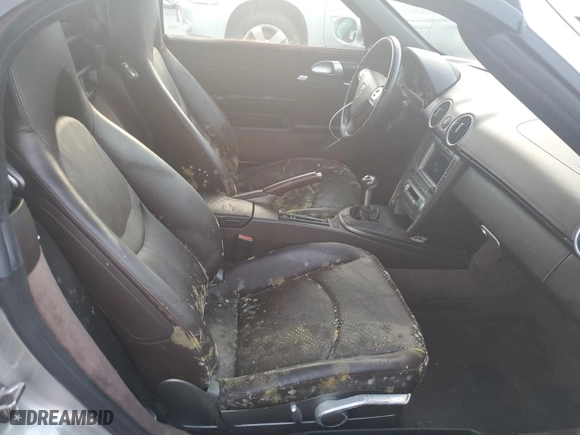 2006 Porsche Boxster with VIN WP0CA29806S710172, listed as a Copart auction lot 75426514 with 0 mi miles and Salvage Title. Bid and sale history available at carsss.com. Image 10.
