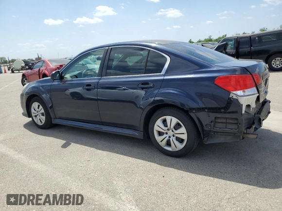 2013 Subaru Legacy 2.5i with VIN 4S3BMBA61D3021519, listed as a Copart auction lot 52733675 with 117,599 mi miles and Salvage title. Bid and sale history available at DreamBid. Image 2.