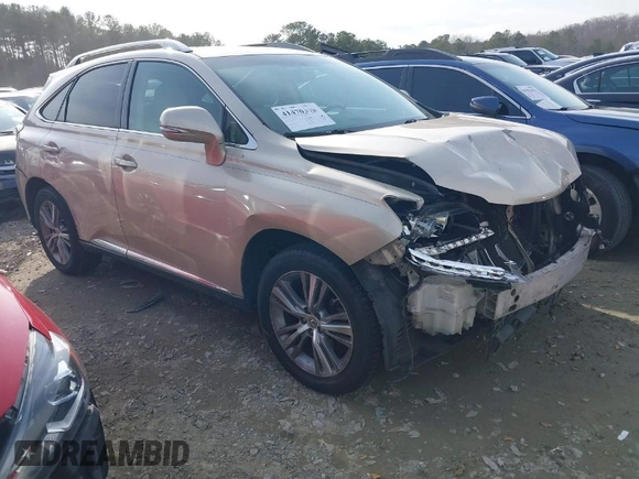 2015 Lexus RX 350 with VIN 2T2ZK1BA4FC187685, listed as a IAAI auction lot 41470398 with 172,250 mi miles and . Bid and sale history available at carsss.com. Image 1.