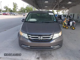 2016 Honda Odyssey EX-L with VIN 5FNRL5H69GB043574, listed as a IAAI auction lot 42166972 with 116,240 mi miles and . Bid and sale history available at DreamBid. Image 12.