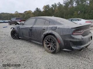 2021 Dodge Charger SRT Hellcat Redeye Widebody with VIN 2C3CDXL99MH543454, listed as a Copart auction lot 78040794 with 37,233 mi miles and Salvage Title. Bid and sale history available at carsss.com. Image 2.