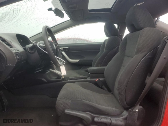 2010 Honda Civic Cpe EX with VIN 2HGFG1B89AH505788, listed as a Copart auction lot 51947255 with 116,000 mi miles and Salvage Title. Bid and sale history available at carsss.com. Image 7.