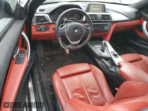 2014 BMW 4 Series 428i xDrive with VIN WBA3N5C52EF717276, listed as a Copart auction lot 43436715 with 200,942 mi miles and Salvage Title. Bid and sale history available at DreamBid. Image 8.