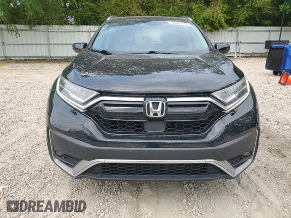 2020 Honda CR-V Touring with VIN 2HKRW2H96LH647305, listed as a Copart auction lot 54689765 with 89,707 mi miles and Salvage title. Bid and sale history available at DreamBid. Image 5.