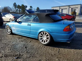 2002 BMW 3 Series 330Ci with VIN WBABS53472JU93846, listed as a Copart auction lot 43951675 with 202,663 mi miles and Clean title. Bid and sale history available at DreamBid. Image 2.