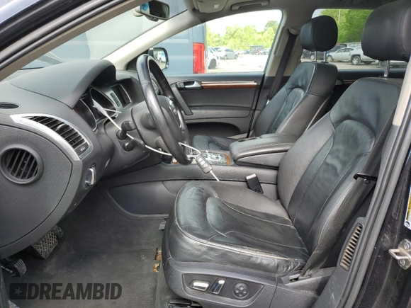 2010 Audi Q7 Premium Plus with VIN WA1LMAFE2AD000743, listed as a Copart auction lot 56893185 with 117,527 mi miles and Clean title. Bid and sale history available at DreamBid. Image 7.