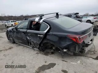 2018 Acura RLX Sport Hybrid w/Advance Pkg with VIN JH4KC2F98JC000408, listed as a Copart auction lot 44010815 with 94,536 mi miles and Salvage Title. Bid and sale history available at carsss.com. Image 2.
