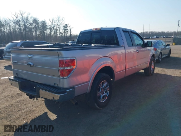 2010 Ford F-150 XL with VIN 1FTFX1CV7AKB67982, listed as a IAAI auction lot 41447203 with 151,983 mi miles. Bid and sale history available at carsss.com. Image 4.