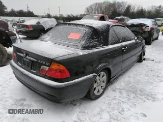 2001 BMW 3 Series 325Ci with VIN WBABS33471JY58108, listed as a IAAI auction lot 35767387 with 0 mi miles. Bid and sale history available at carsss.com. Image 4.