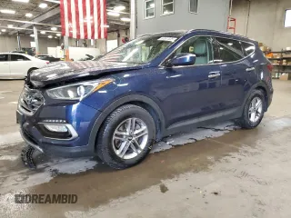 2017 Hyundai Santa Fe 2.4L with VIN 5XYZUDLB5HG499111, listed as a Copart auction lot 60867825 with 75,773 mi miles and Salvage title. Bid and sale history available at DreamBid. Image 1.