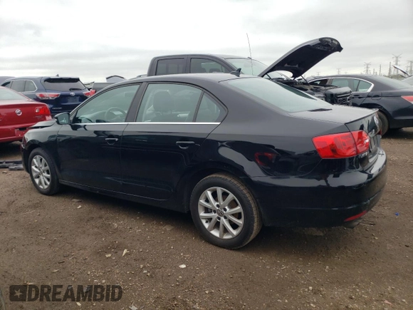 2013 Volkswagen Jetta SE with VIN 3VWDX7AJ3DM360070, listed as a Copart auction lot 55623855 with 75,104 mi miles and Salvage title. Bid and sale history available at DreamBid. Image 2.