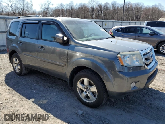 2011 Honda Pilot EX with VIN 5FNYF4H49BB081407, listed as a Copart auction lot 47947585 with 189,117 mi miles and Salvage Title. Bid and sale history available at DreamBid. Image 4.