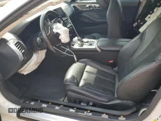 2020 BMW 8 Series 840i with VIN WBAAE2C0XLCE05217, listed as a Copart auction lot 72896824 with 0 mi miles and Salvage Title. Bid and sale history available at carsss.com. Image 7.