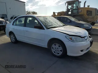 2004 Honda Civic z VIN 1HGEN26524L000111, wystawiony jako Copart lot #77608444 z przebiegiem Nie podano mil oraz Szkoda całkowita • Salvage title. Historia ofert i sprzedaży dostępna na DreamBid. Obrazek 4.