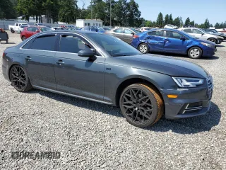 2018 Audi A4 Premium Plus z VIN WAULMAF40JA007265, wystawiony jako Copart lot #59604915 z przebiegiem 36 710 mil mil oraz Szkoda całkowita • Salvage title. Historia ofert i sprzedaży dostępna na DreamBid. Obrazek 4.
