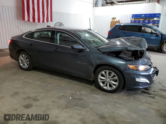 2021 Chevrolet Malibu LT with VIN 1G1ZD5ST9MF030576, listed as a Copart auction lot 51516235 with 123,237 mi miles and Salvage Title. Bid and sale history available at DreamBid. Image 4.