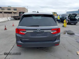 2019 Honda Odyssey EX-L with VIN 5FNRL6H70KB095795, listed as a IAAI auction lot 41535095 with 66,226 mi miles. Bid and sale history available at carsss.com. Image 16.
