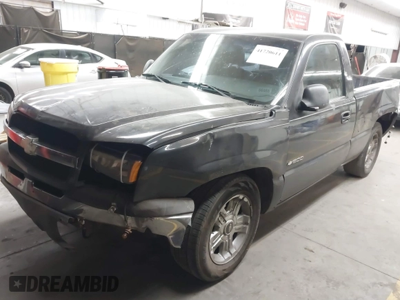 2004 Chevrolet Silverado 1500 Work Truck with VIN 1GCEC14X24Z263232, listed as a IAAI auction lot 41720611 with 272,921 mi miles. Bid and sale history available at carsss.com. Image 17.