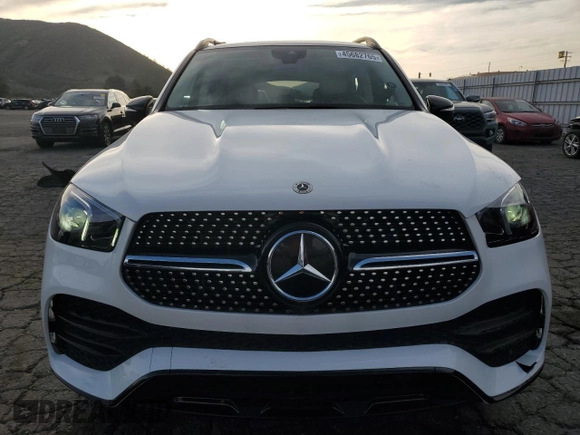 2021 Mercedes-Benz GLE 350 with VIN 4JGFB4KB8MA436066, listed as a Copart auction lot 45682765 with 20,515 mi miles and Salvage title. Bid and sale history available at DreamBid. Image 5.