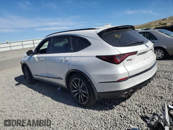 2024 Acura MDX Type S w/Advance Package with VIN 5J8YD8H8XRL001976, listed as a Copart auction lot 59060424 with 0 mi miles and Salvage Title. Bid and sale history available at carsss.com. Image 2.