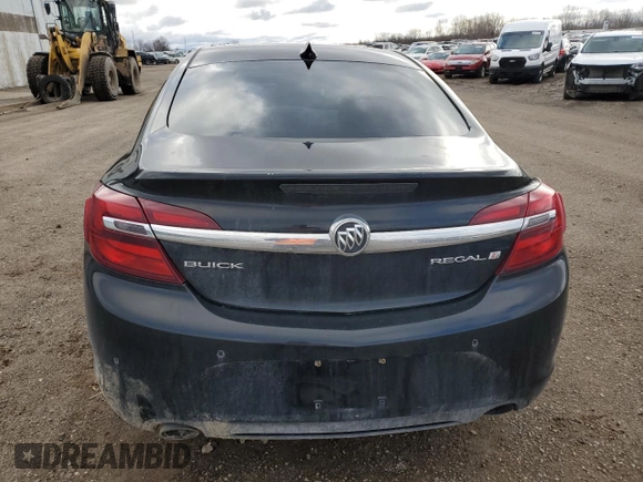 2016 Buick Regal Premium II with VIN 2G4GS5GX7G9202239, listed as a Copart auction lot 50514035 with 206,640 mi miles and Clean Title. Bid and sale history available at DreamBid. Image 6.