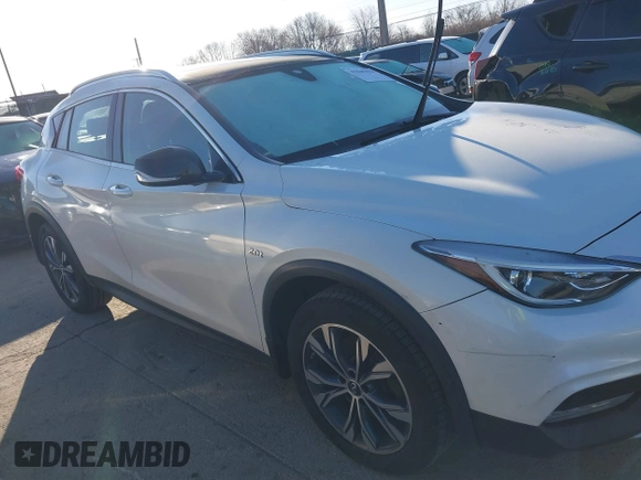 2018 Infiniti QX30 Premium with VIN SJKCH5CR1JA044904, listed as a IAAI auction lot 41849804 with 135,385 mi miles and . Bid and sale history available at DreamBid. Image 13.