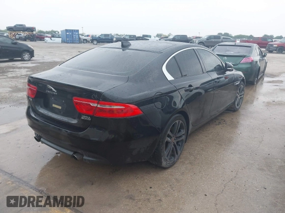 2017 Jaguar XE 35t Premium with VIN SAJAJ4BV8HA967951, listed as a IAAI auction lot 42032927 with 1 mi miles. Bid and sale history available at carsss.com. Image 4.