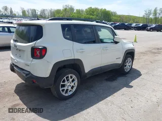 2019 Jeep Renegade Latitude with VIN ZACNJBBB6KPK81437, listed as a IAAI auction lot 42215752 with 142,963 mi miles and . Bid and sale history available at DreamBid. Image 4.