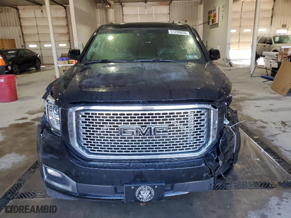 2015 GMC Yukon XL Denali with VIN 1GKS2JKJ9FR177458, listed as a Copart auction lot 51299055 with 208,296 mi miles and Salvage Title. Bid and sale history available at carsss.com. Image 5.