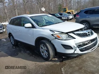 2011 Mazda CX-9 Touring with VIN JM3TB3CV5B0330596, listed as a IAAI auction lot 41266859 with 186,577 mi miles. Bid and sale history available at carsss.com. Image 1.