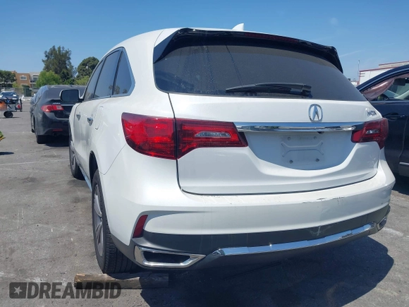 2020 Acura MDX with VIN 5J8YD3H37LL006325, listed as a IAAI auction lot 42053724 with 57,110 mi miles and . Bid and sale history available at DreamBid. Image 3.
