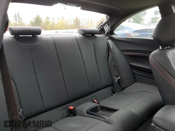 2017 BMW 2 Series 230i xDrive with VIN WBA2H9C34H7A25725, listed as a Copart auction lot 52499874 with 144,273 mi miles. Bid and sale history available at carsss.com. Image 10.