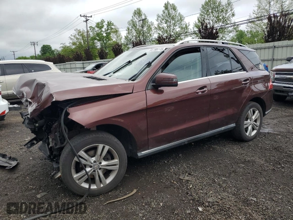 2013 Mercedes-Benz M 350 with VIN 4JGDA2EB9DA249090, listed as a Copart auction lot 56788775 with 215,835 mi miles and Salvage title. Bid and sale history available at DreamBid. Image 1.