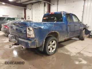 2014 Ram 1500 Express with VIN 1C6RR7FT3ES249192, listed as a IAAI auction lot 41576163 with 166,041 mi miles. Bid and sale history available at carsss.com. Image 4.