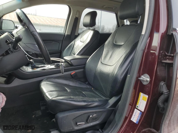 2017 Ford Edge Titanium with VIN 2FMPK4K87HBC40185, listed as a Copart auction lot 43130505 with 118,899 mi miles and Salvage Title. Bid and sale history available at carsss.com. Image 7.