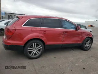 2008 Audi Q7 4.2L Premium with VIN WA1BV74LX8D015742, listed as a Copart auction lot 81179354 with 165,288 mi miles and Salvage Title. Bid and sale history available at carsss.com. Image 3.