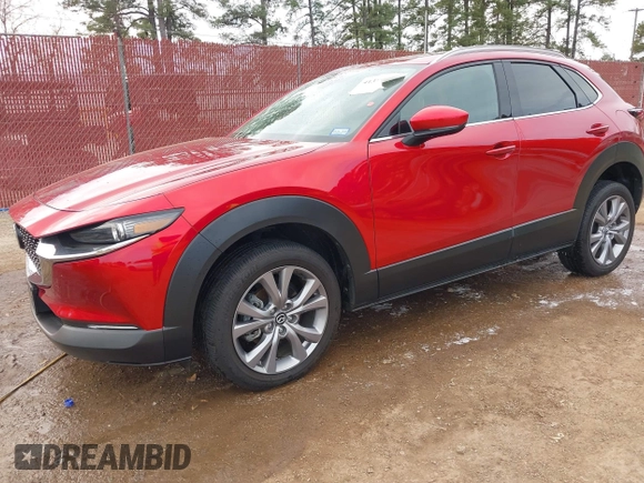 2023 Mazda CX-30 2.5 S Premium Package with VIN 3MVDMBDM7PM511452, listed as a IAAI auction lot 41374213 with 8,866 mi miles. Bid and sale history available at carsss.com. Image 2.