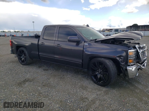 2015 Chevrolet Silverado 1500 LT with VIN 1GCRCREC6FZ291470, listed as a Copart auction lot 49012615 with 112,809 mi miles and Salvage Title. Bid and sale history available at carsss.com. Image 4.