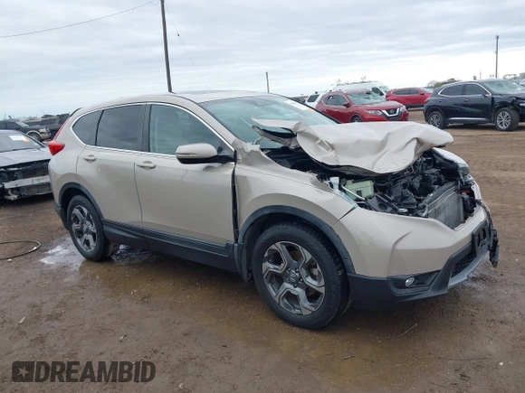 2019 Honda CR-V EX with VIN 5J6RW1H56KL002651, listed as a IAAI auction lot 41306997 with 50,510 mi miles. Bid and sale history available at carsss.com. Image 13.
