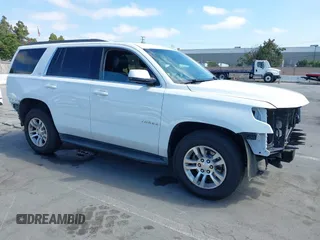 2016 Chevrolet Tahoe LS z VIN 1GNSKAKC3GR342846, wystawiony jako IAAI lot #42746570 z przebiegiem 139 456 mil mil oraz . Historia ofert i sprzedaży dostępna na DreamBid. Obrazek 1.