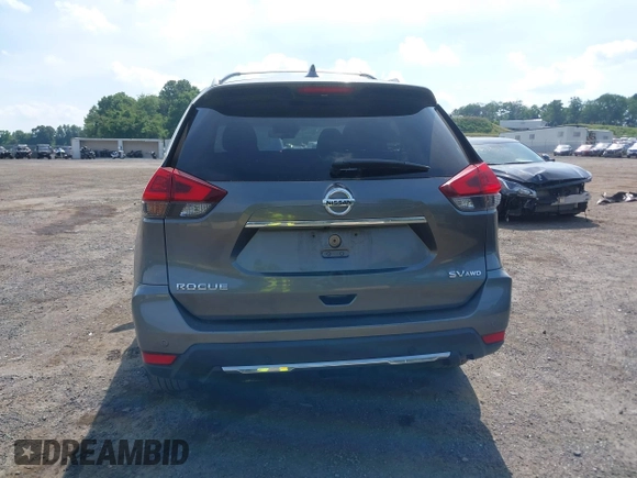 2019 Nissan Rogue SV with VIN JN8AT2MVXKW379512, listed as a IAAI auction lot 39550823 with 72,227 mi miles. Bid and sale history available at carsss.com. Image 17.