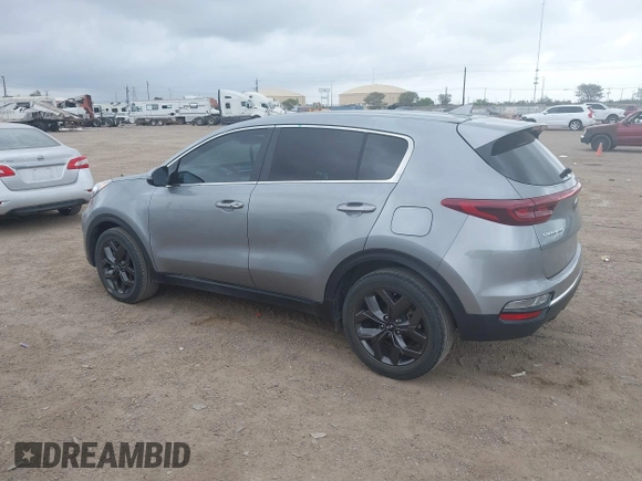 2022 Kia Sportage LX with VIN KNDPM3AC8N7015423, listed as a IAAI auction lot 41881146 with 41,136 mi miles. Bid and sale history available at carsss.com. Image 3.