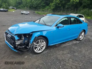 2020 Audi A4 Premium with VIN WAUDNAF45LN012412, listed as a Copart auction lot 61388195 with 104,927 mi miles and Salvage title. Bid and sale history available at DreamBid. Image 1.