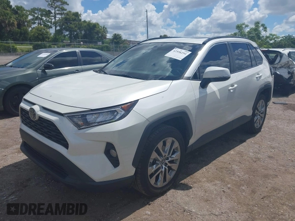 2021 Toyota RAV4 XLE Premium with VIN 2T3C1RFV0MW107651, listed as a IAAI auction lot 42558254 with 68,286 mi miles and . Bid and sale history available at DreamBid. Image 17.
