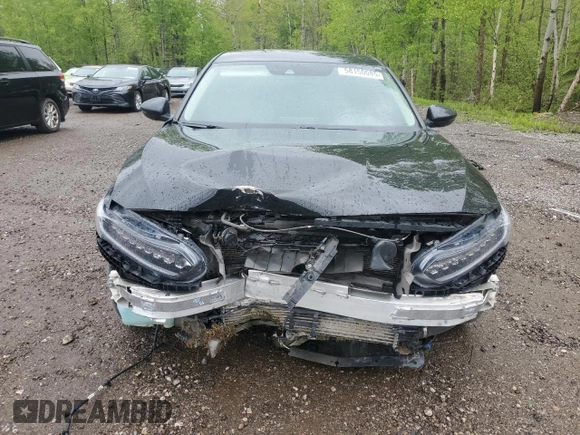 2019 Honda Accord Touring with VIN 1HGCV2F90KA801977, listed as a Copart auction lot 58150085 with 155,404 mi miles and Salvage title. Bid and sale history available at DreamBid. Image 5.