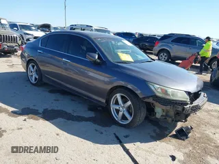 2015 Honda Accord Sport with VIN 1HGCR2F57FA111070, listed as a IAAI auction lot 41839122 with 151,985 mi miles and . Bid and sale history available at DreamBid. Image 1.