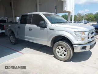 2017 Ford F-150 XL with VIN 1FTEW1EF4HFC38689, listed as a IAAI auction lot 42120928 with 123,310 mi miles. Bid and sale history available at carsss.com. Image 1.