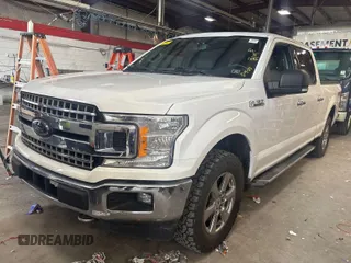 2019 Ford F-150 XL with VIN 1FTFW1E57KKD52051, listed as a IAAI auction lot 42399646 with 158,576 mi miles and . Bid and sale history available at DreamBid. Image 1.